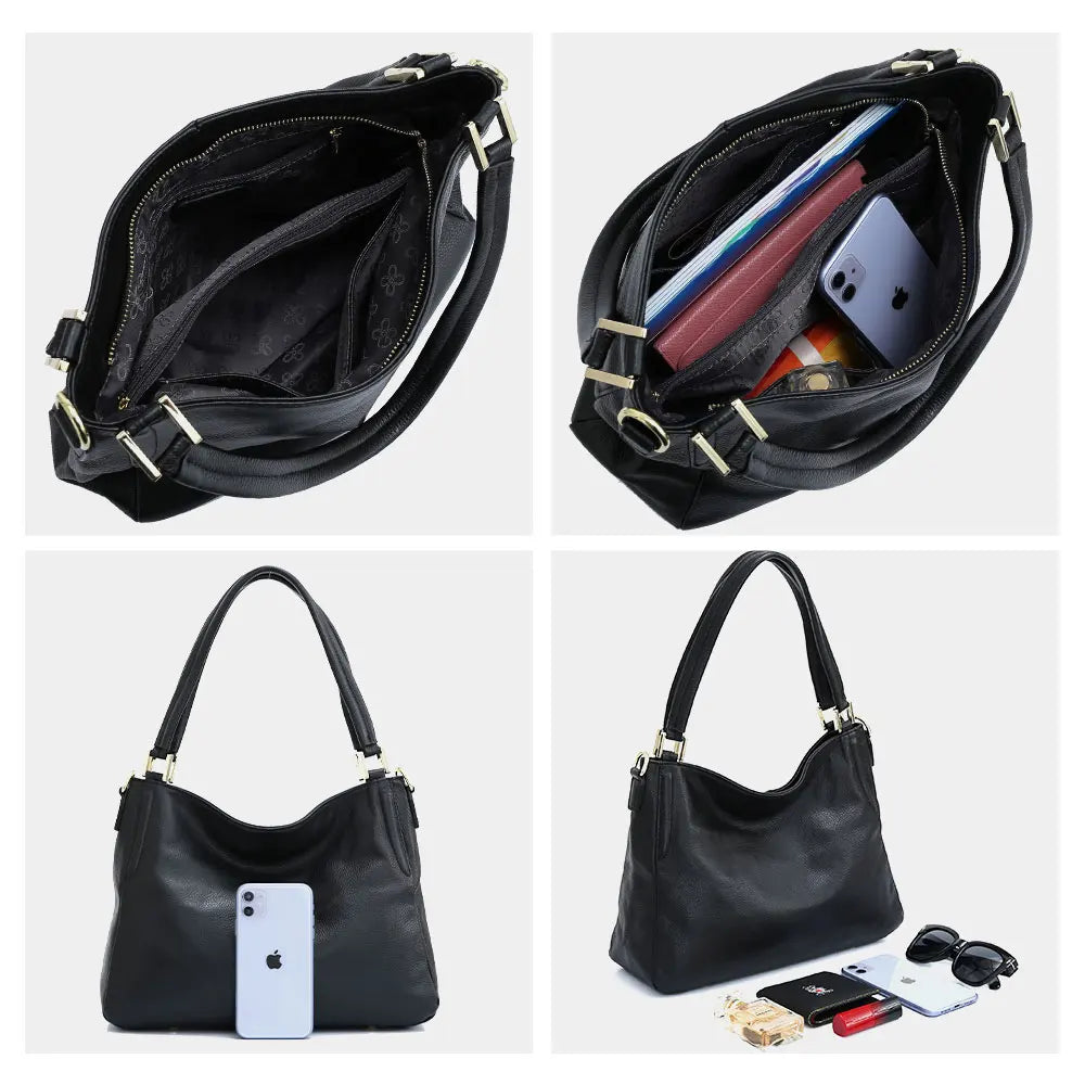 Bolsa Feminina Tote Chiara Cinza