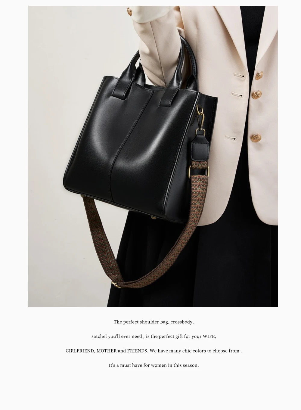 Bolsa Feminina Bucket Clarice Café