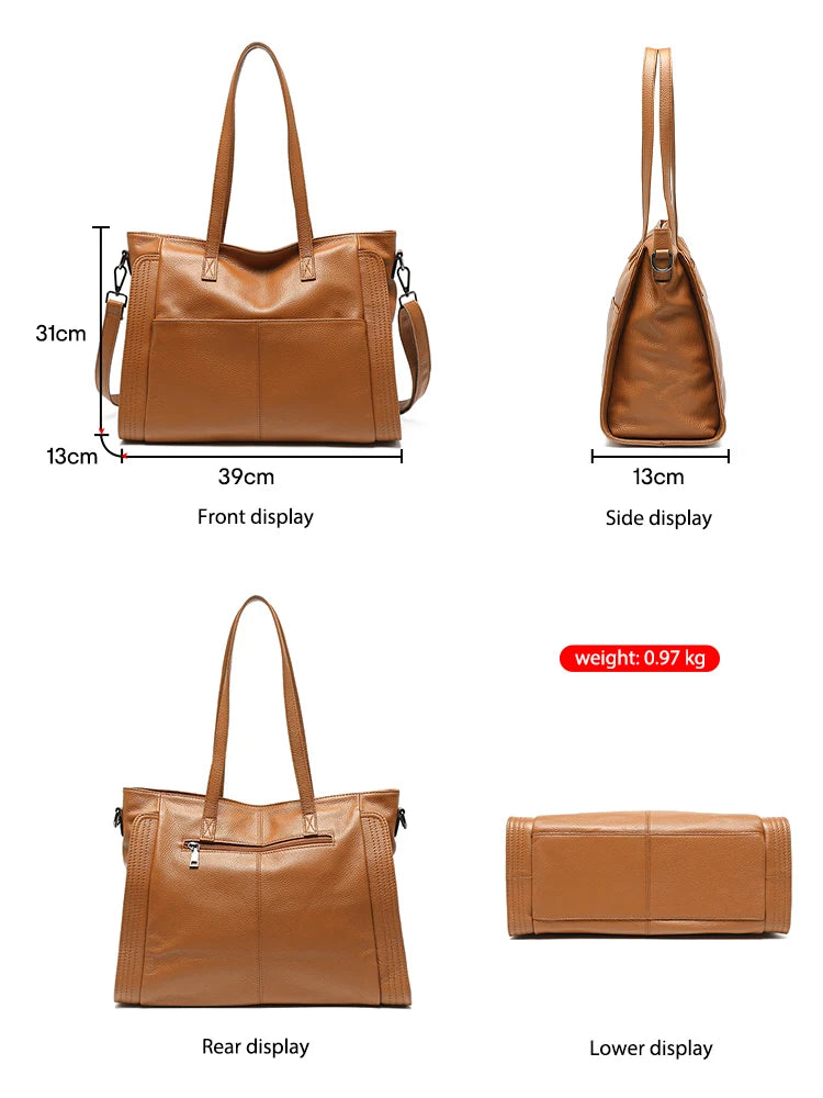 Bolsa feminina tote Alessandra