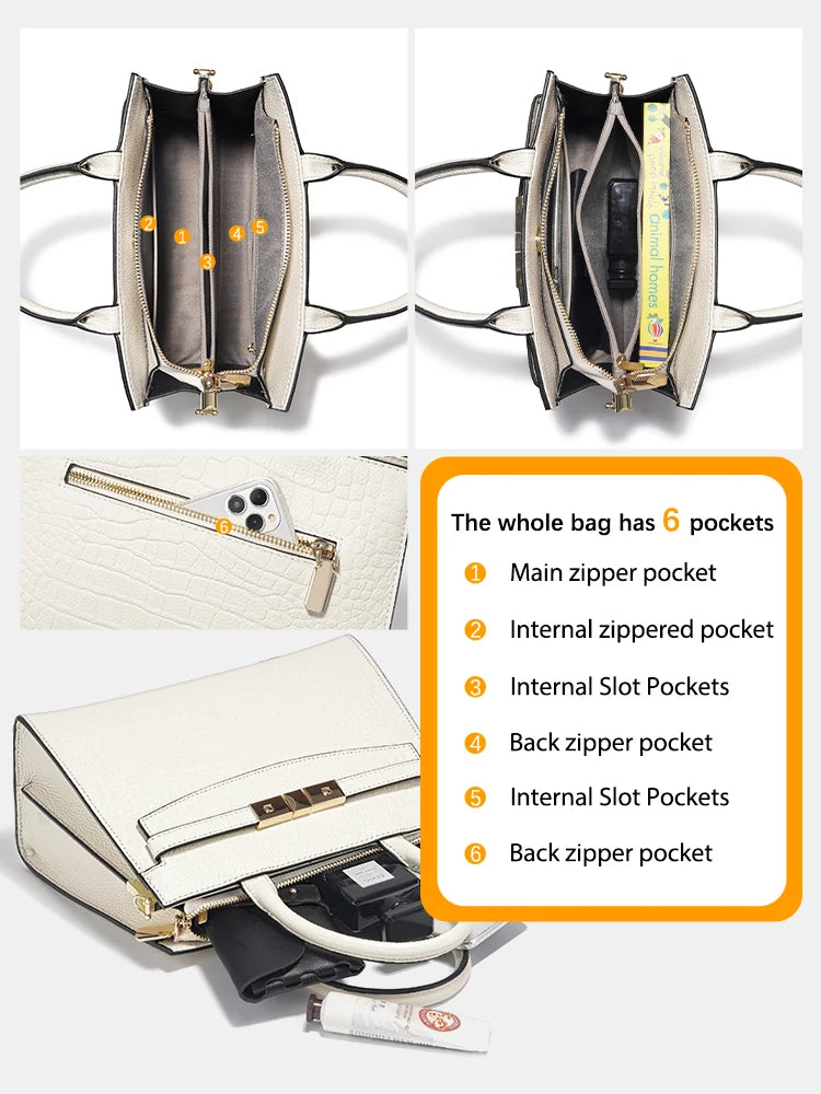 Bolsa feminina tote Beatrice
