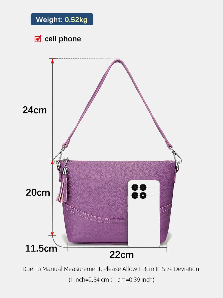 Zency Womens Purses and Handbags Designer Leather Crossbody Bag Ladies Fashion Hobo Shoulder Bag with Adjustable Strap Large Bag