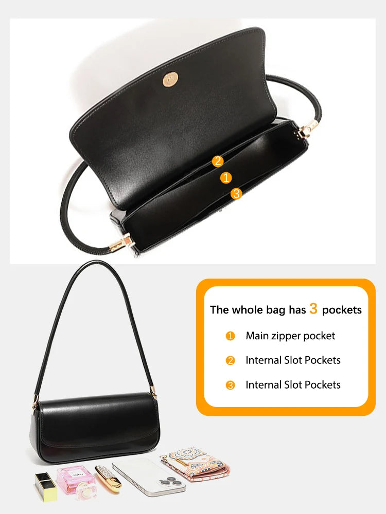 Bolsa feminina baguete Amélie