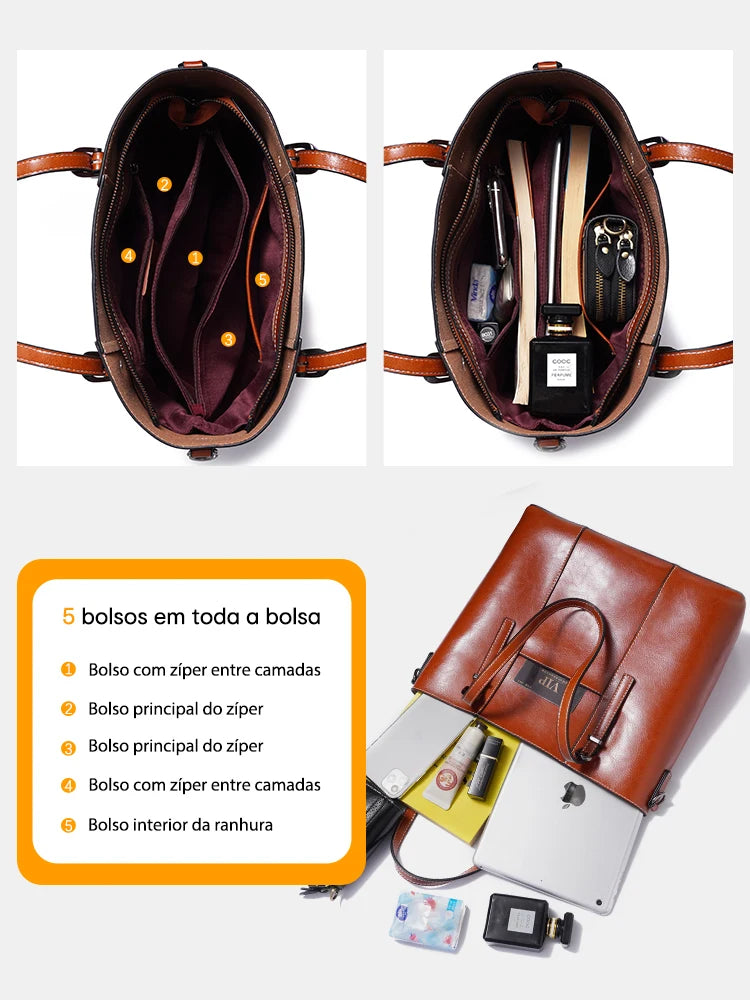 Bolsa feminina tote Helena