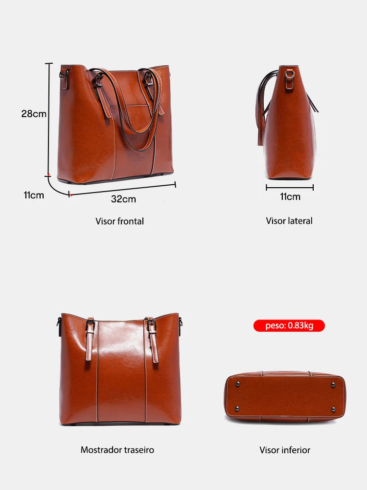 Bolsa feminina tote Helena