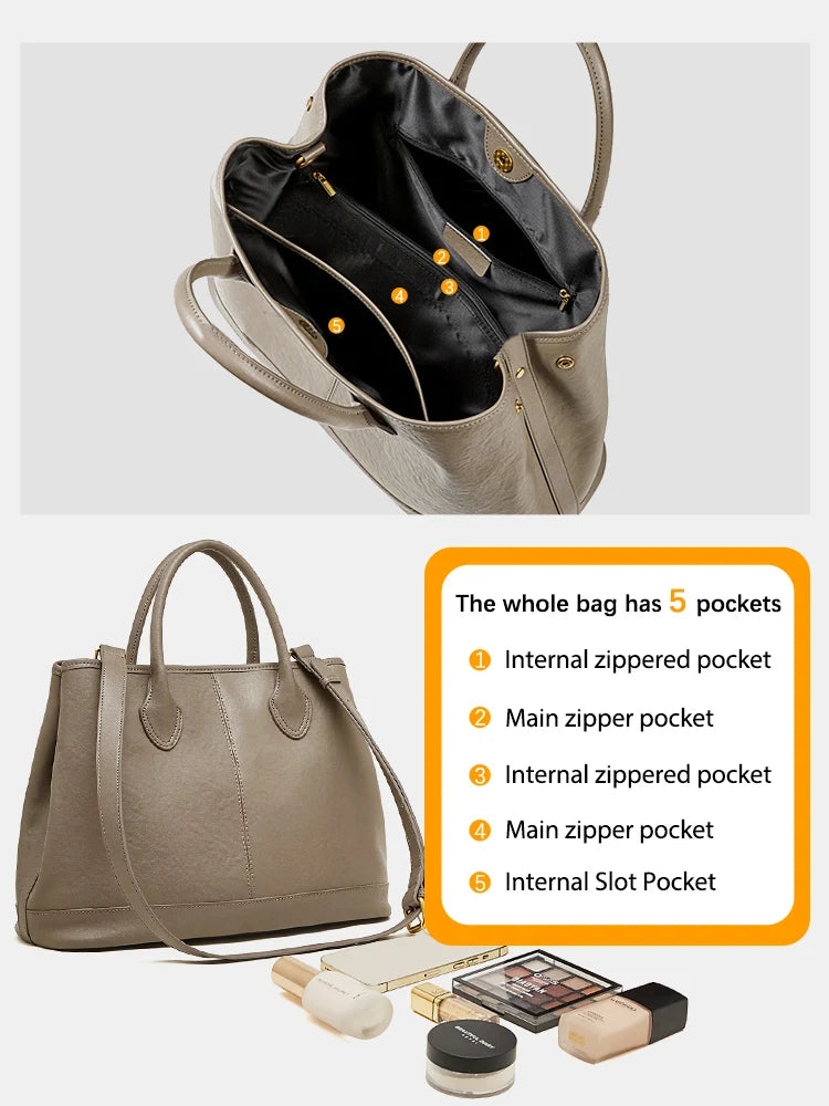 Bolsa feminina tote Lorena