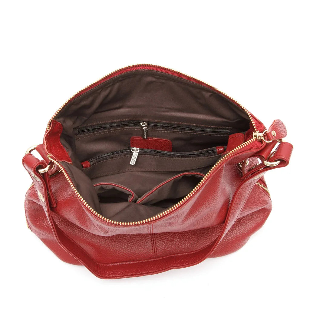 Bolsa Feminina Hobo Paola Bronze