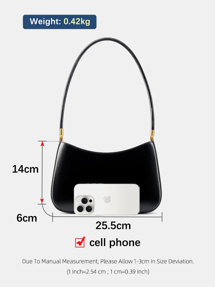 Bolsa feminina baguete Serena