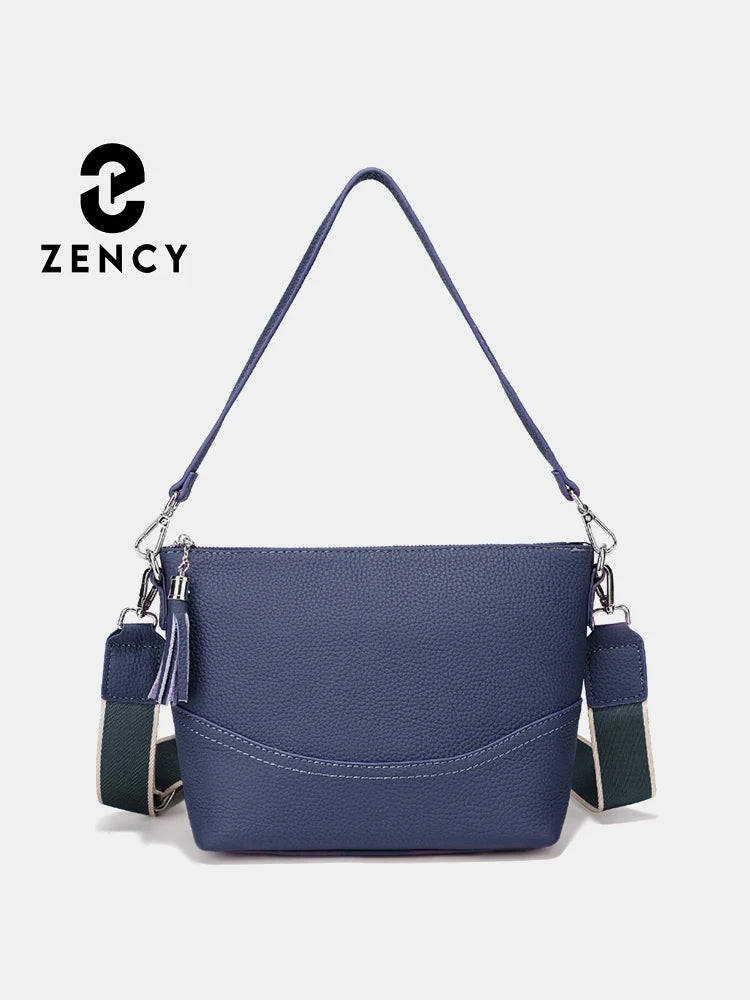 Zency Womens Purses and Handbags Designer Leather Crossbody Bag Ladies Fashion Hobo Shoulder Bag with Adjustable Strap Large Bag