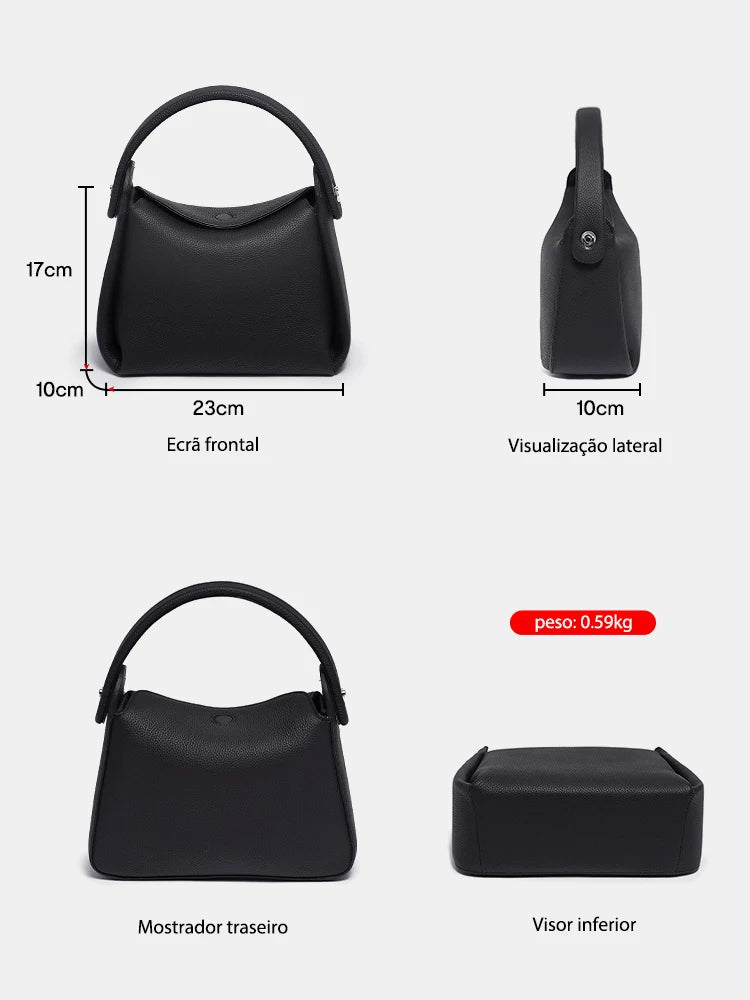 Bolsa feminina baguete Valentina