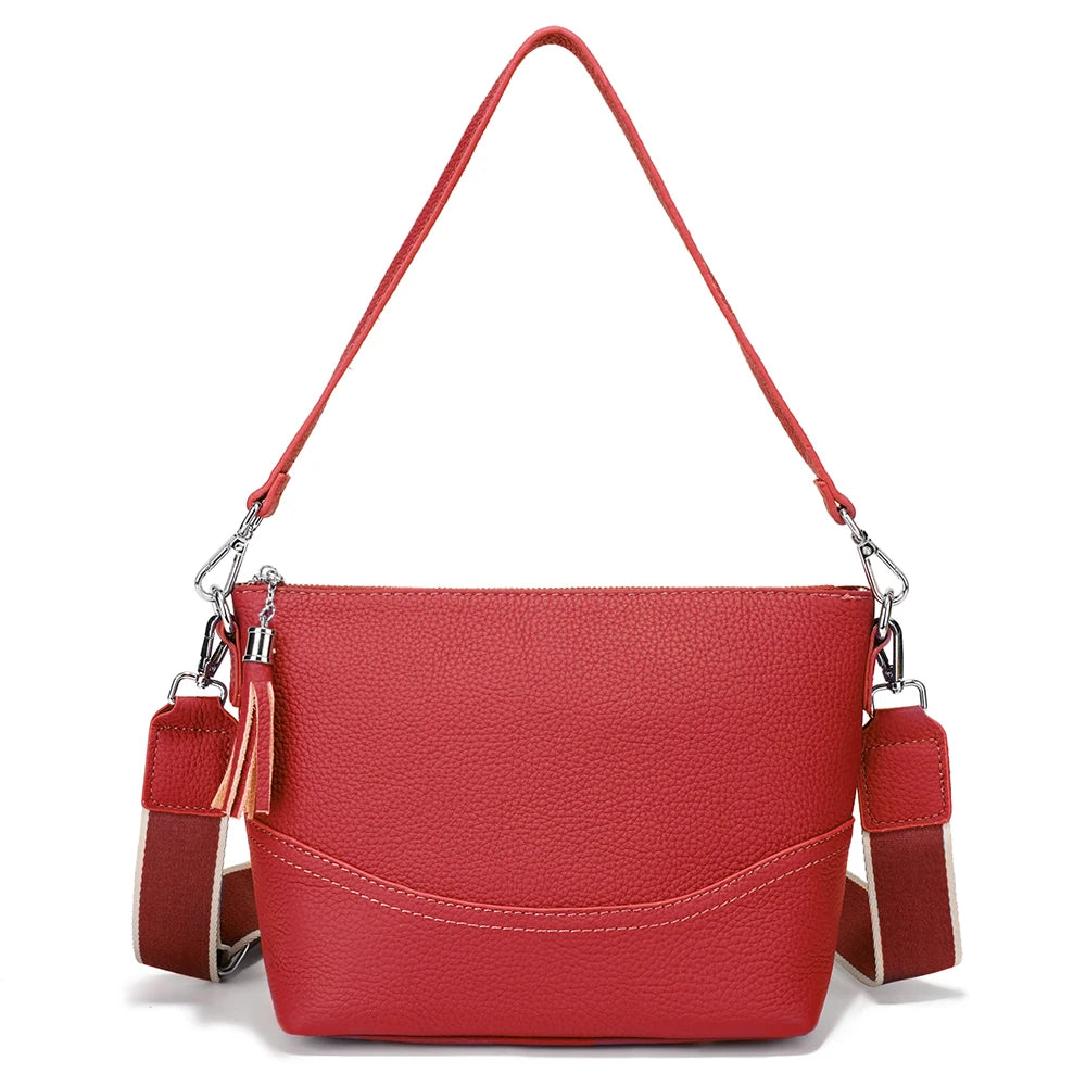 Zency Womens Purses and Handbags Designer Leather Crossbody Bag Ladies Fashion Hobo Shoulder Bag with Adjustable Strap Large Bag