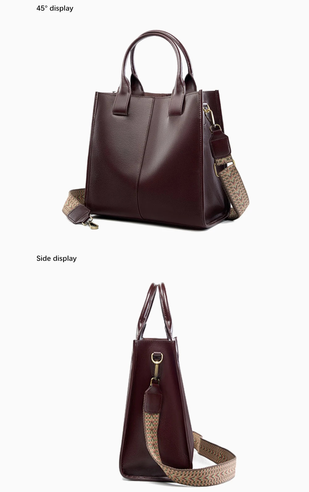 Bolsa Feminina Bucket Clarice Café
