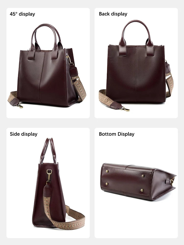 Bolsa Feminina Bucket Clarice Café